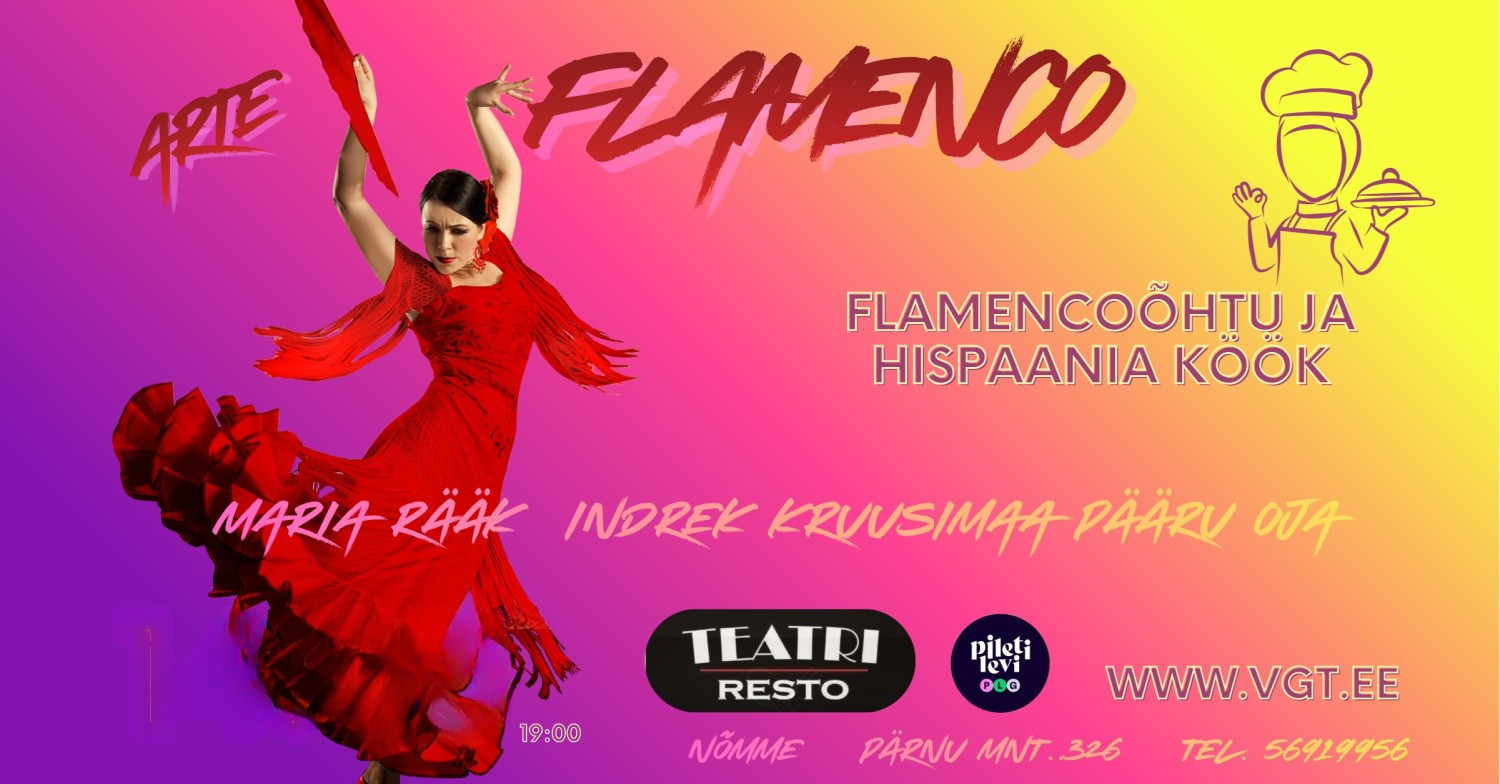 3f56a448-e323-4211-ad88-83738ca774ba Flamenkoõhtu Teatrirestos