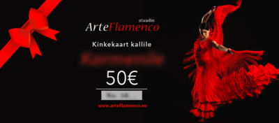 Stuudio Arteflamenco kinkekaart