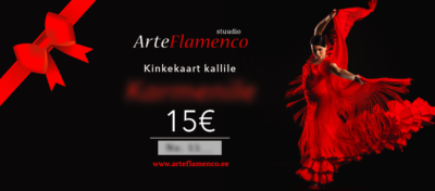 Stuudio Arteflamenco kinkekaart