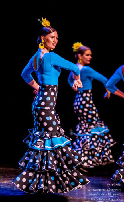 Arte Flamenco VI kursus alegrias etenduses Momento Flamenco (2016)