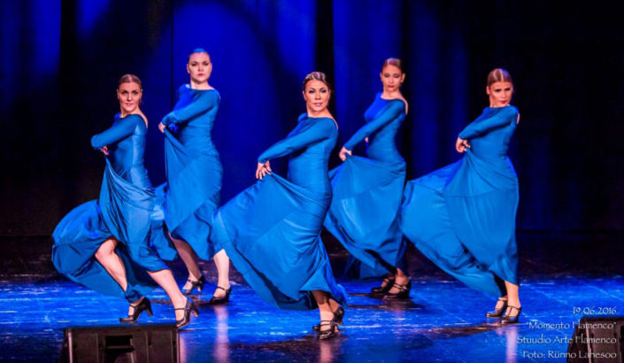 Arte Flamenco esinemisrühm bulerias alegrias Momento Flamenco (2016)