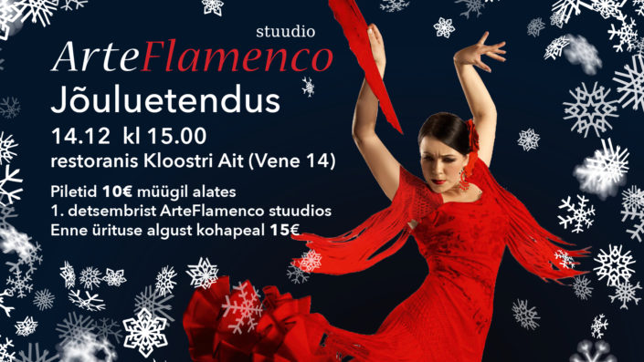 ArteFlamenco jõuluetendus 2019