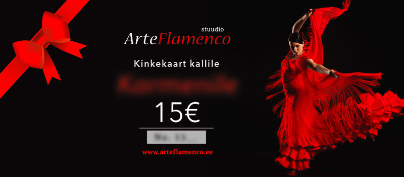 Stuudio ArteFlamenco kinkekaart