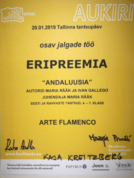 Eripreemia Stuuio Arteflamenco