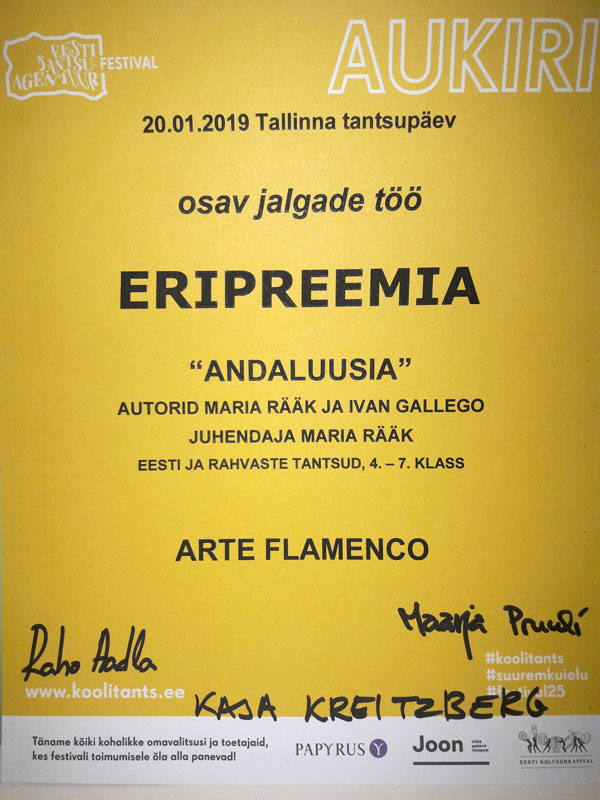 Eripreemia Stuuio Arteflamenco